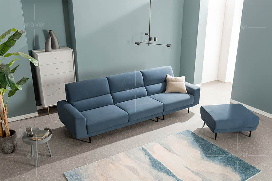 Bộ bàn ghế sofa vải sinh ra để phục vụ cho các căn hộ diện tích nhỏ
