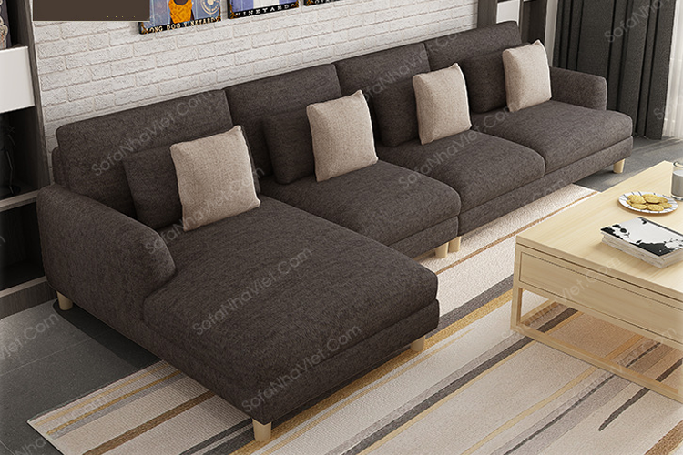 Ghế sofa vải bố nhập khẩu giá rẻ Sofa vải mã 315