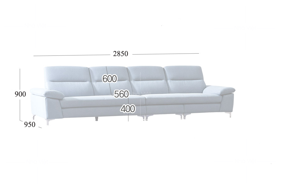 Sofa vải phòng khách VG 20