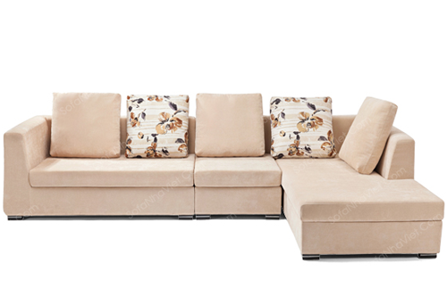 Ghế sofa vải bố sản phẩm thân thiện với môi trường Sofa vải mã 074