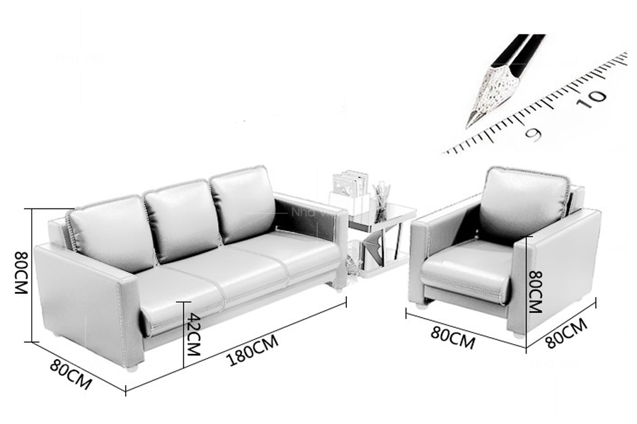 Sofa văn phòng hiện đại PL02