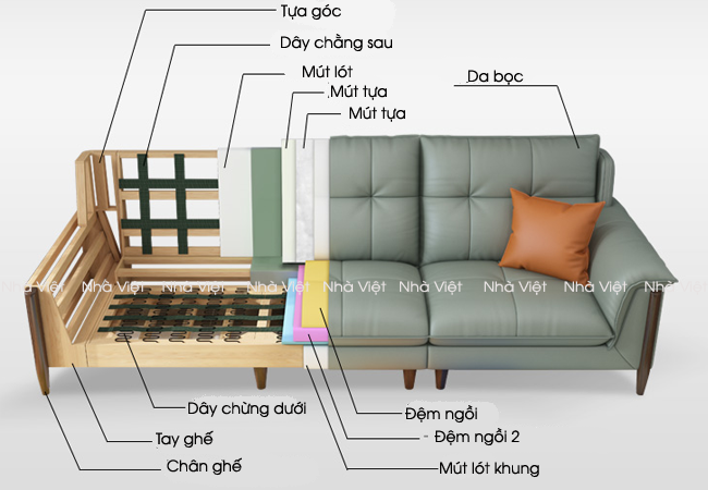 Sofa văng mã 364