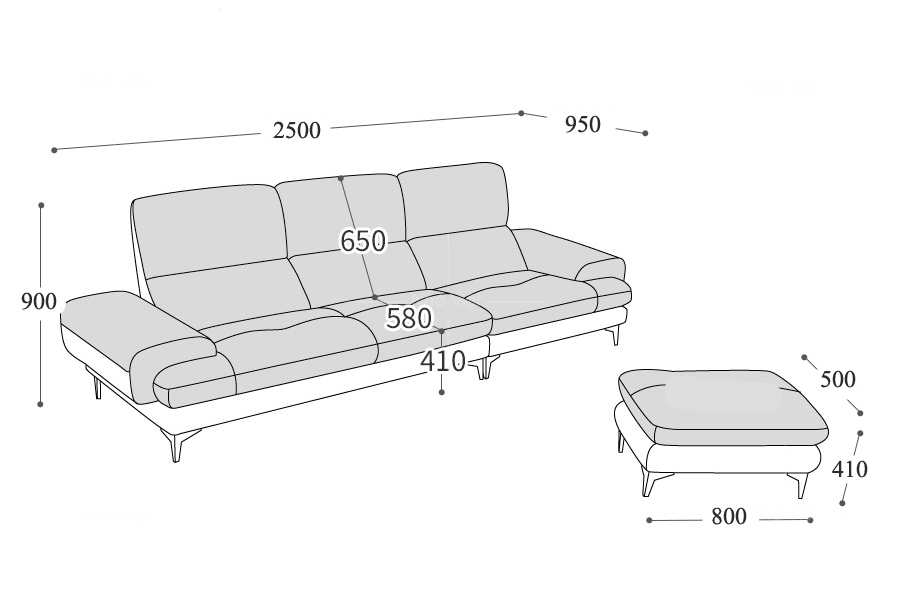 Sofa văng 3 chỗ VG 24