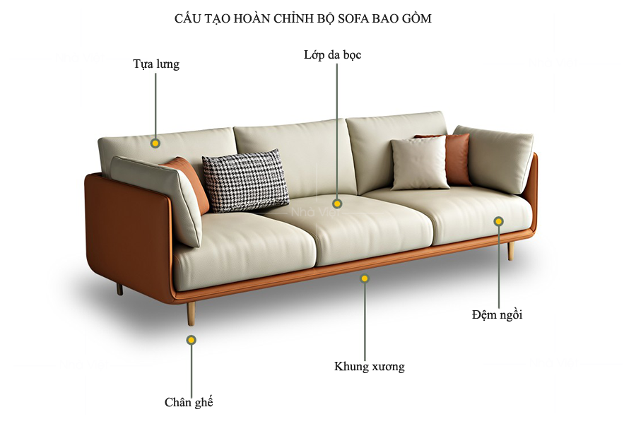 Sofa văng hiện đại VG43