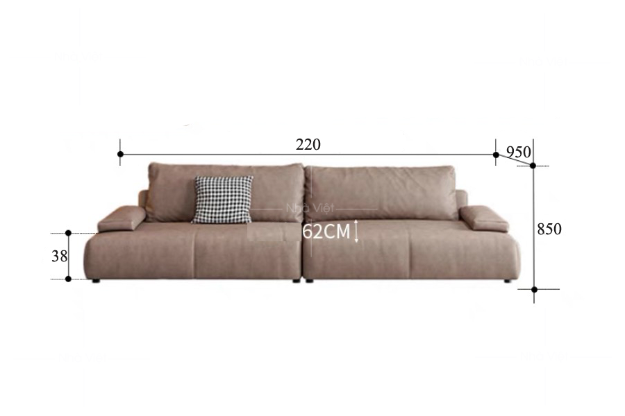 Sofa văng hiện đại VG 22