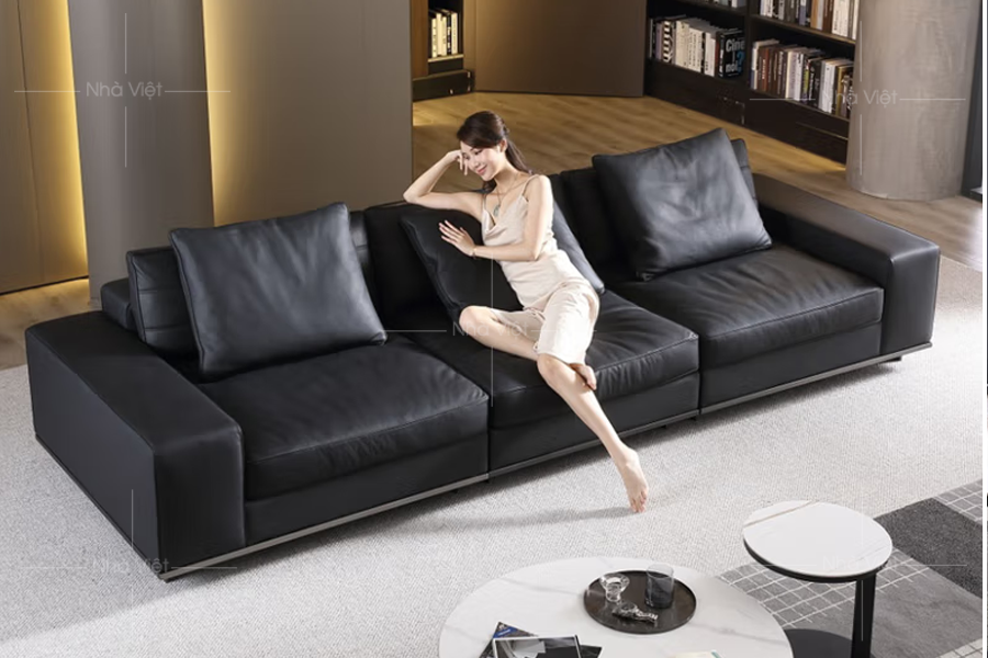 Sofa văng da cao cấp VG31