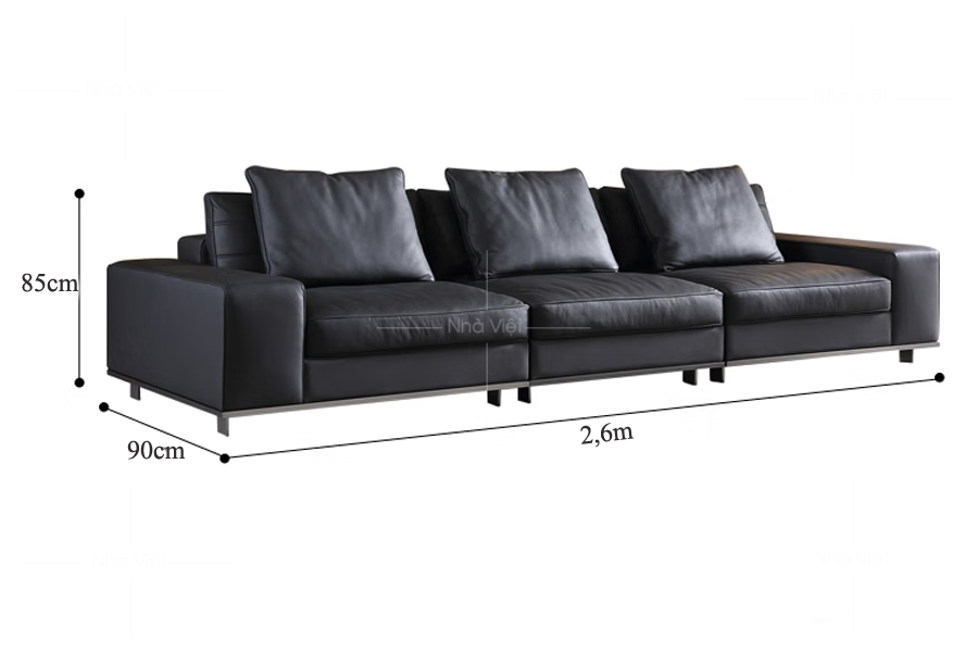 Sofa văng da cao cấp VG31