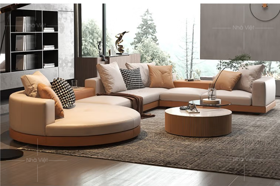 Sofa Minoti phòng khách rộng M03
