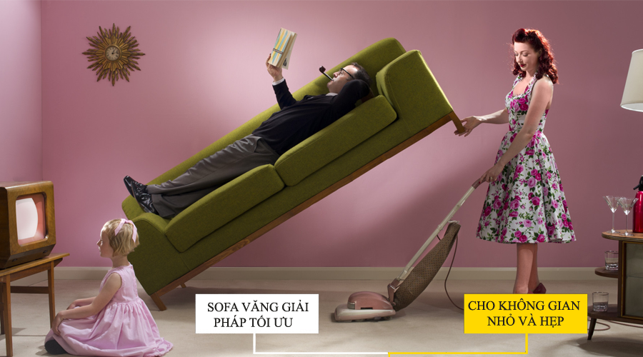 sofa văng giải pháp cho không gian nhỏ Sofa văng