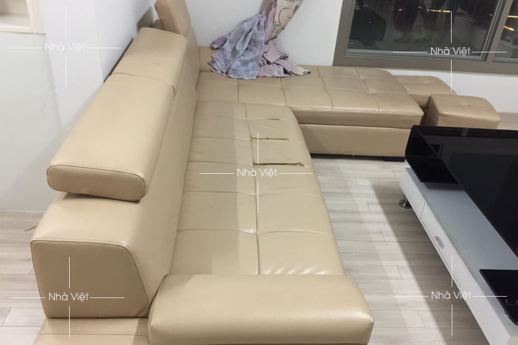 Sofa da mặt ngồi nhiều đường may và không đường may nên dùng cái nào ?