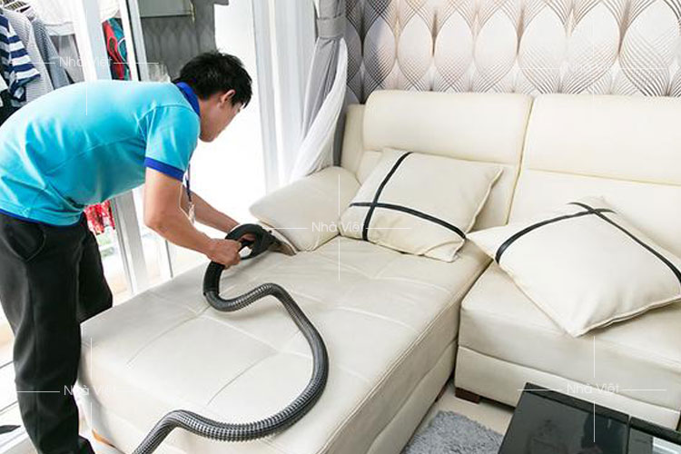 Chu trình làm sạch sofa phòng khách là bao nhiêu lâu là hợp lý