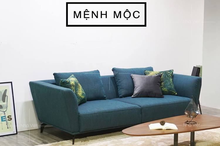 Tư vẫn chọn sofa phòng khách cho gia chủ mệnh mộc