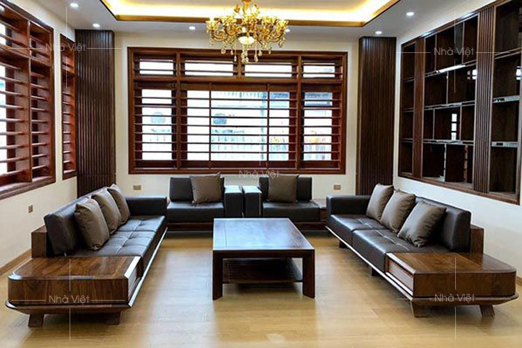 Bốn chuẩn mực chọn một bộ sofa gỗ chất lượng và bền