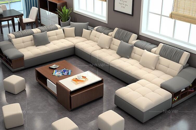 Ý tưởng trang trí bộ sofa phòng khách trở nên đẹp hơn