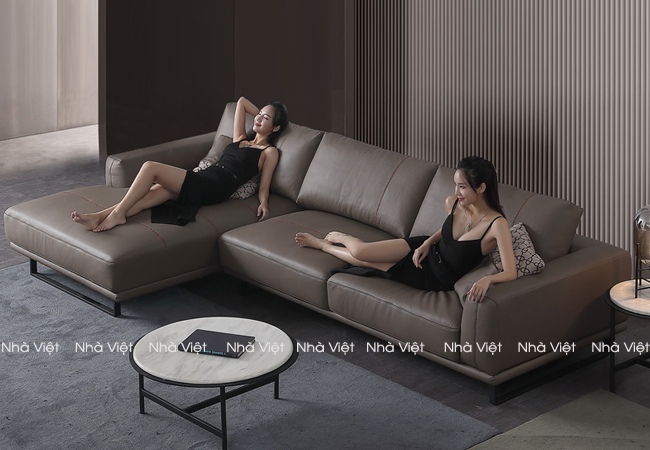 Kinh nghiệm : Vạch trần yếu điểm của sofa da thật 50%