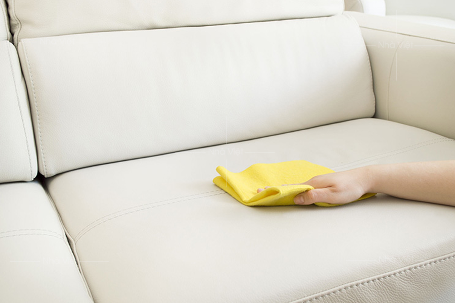 Lưu ý khi sử dụng sofa da chống bám mực tăng tuổi thọ cho sofa