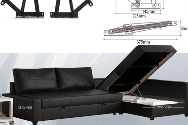 Hướng dẫn cách lắp đặt bộ sofa góc chữ L tại nhà