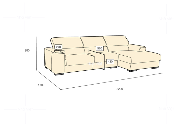 Các yếu tố ảnh hưởng đến giá một bộ sofa phòng khách