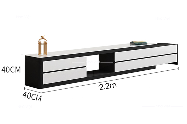 Cập nhật 3 bộ mẫu bàn trà và kệ ti vi mới nhất hiện nay