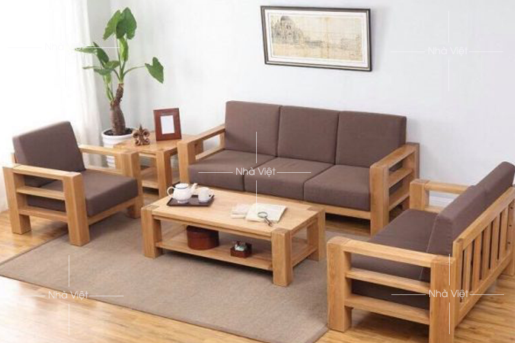 Các mẫu sofa gỗ phổ biến hiện nay trên thị trường