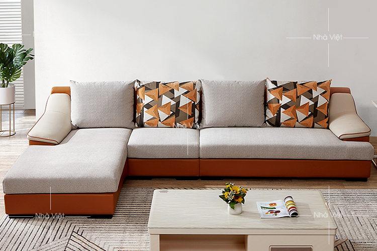 Ưu điểm của sofa da kết hợp với vải nỉ là gì ?