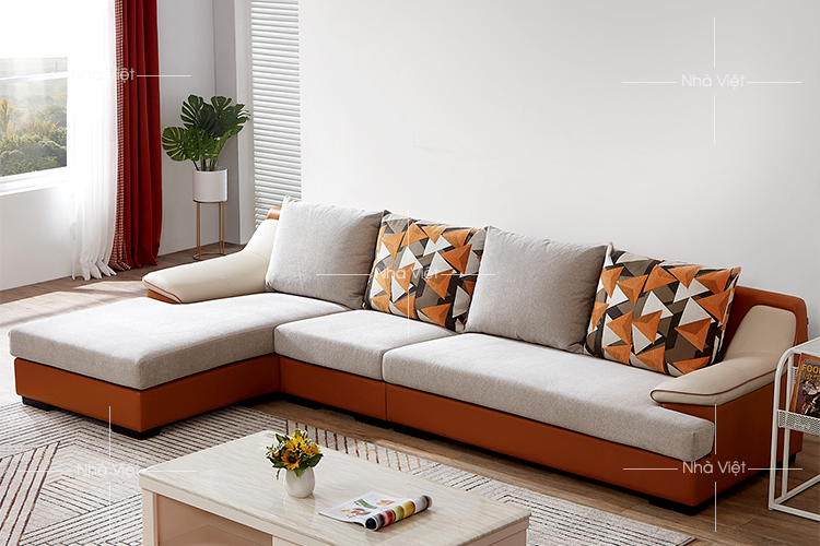 Ưu điểm của sofa da kết hợp với vải nỉ là gì ?