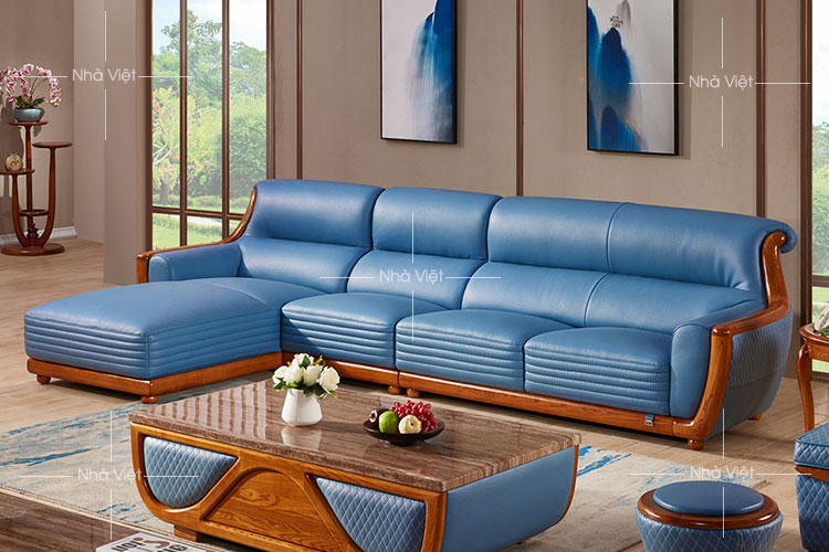 Ba thiết kế bàn ghế sofa góc chung cư không lo bị lỗi mốt
