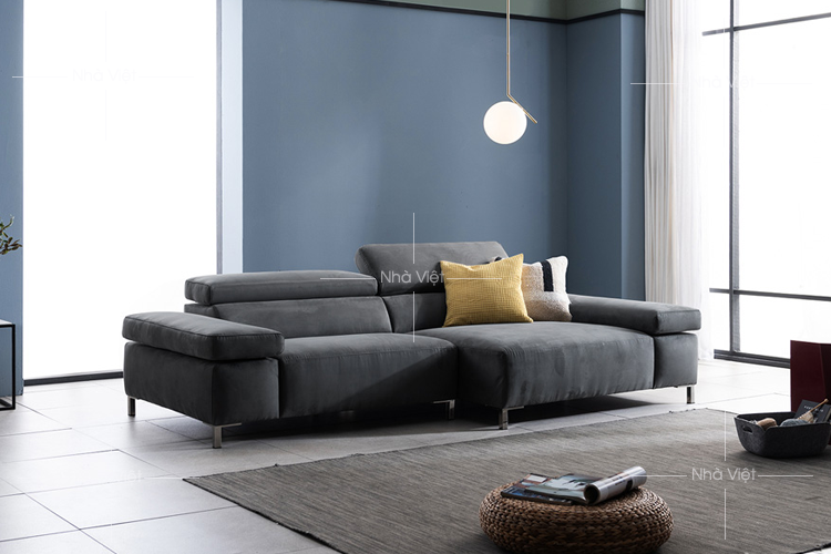 Ba bộ sofa góc nhỏ mini cho phòng khách hẹp