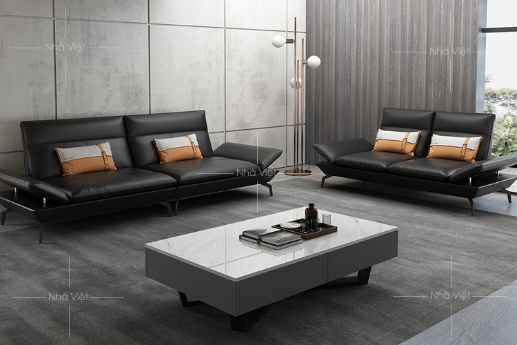 Ba kiểu kê sofa phòng khách chung cư phổ biến hiện nay