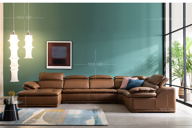 Những điều cần biết về ghế sofa chữ U cho phòng khách rộng