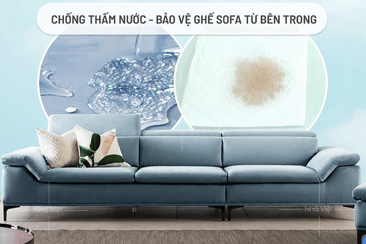 Ưu điểm và nhược điểm của bàn ghế sofa vải nỉ phòng khách