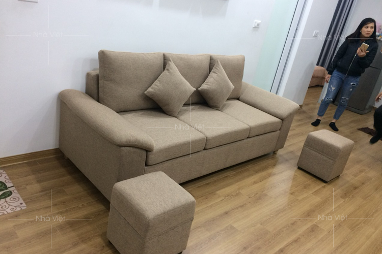 Một số mẫu sofa văng dài trên 2m cho phòng khách nhỏ