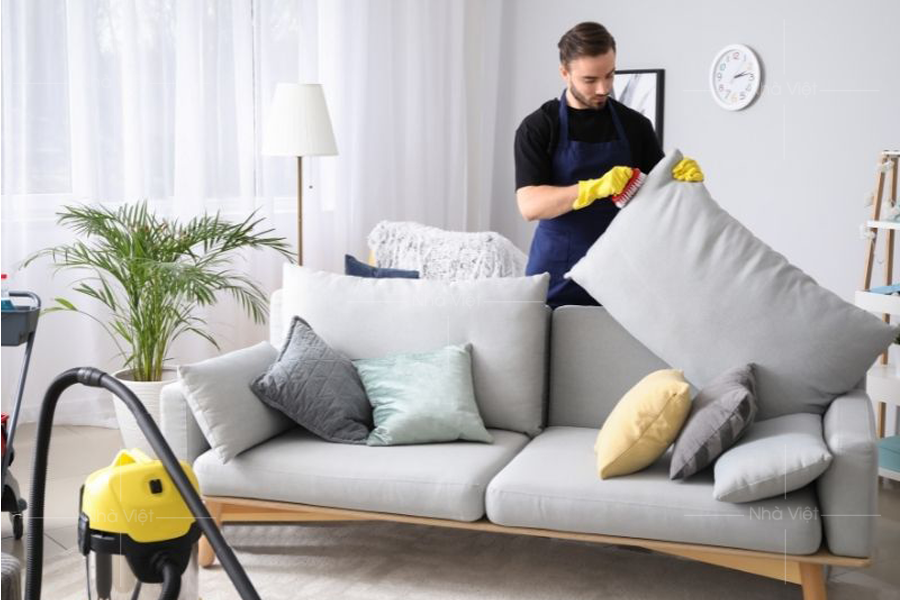 Ưu điểm của ghế sofa vải tháo được lớp vỏ bọc bên ngoài