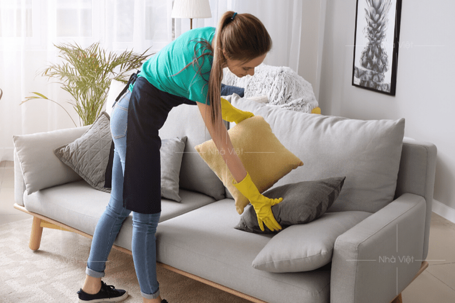 Ưu điểm của ghế sofa vải tháo được lớp vỏ bọc bên ngoài