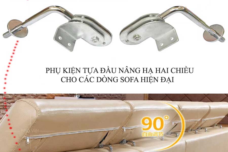 Chức năng của bộ phụ kiện tựa đầu ghế sofa phòng khách