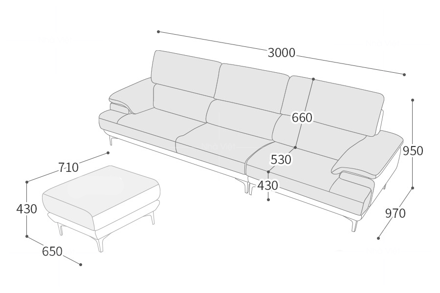 Sản xuất sofa theo mẫu tiết kiệm chi phí cho gia đình