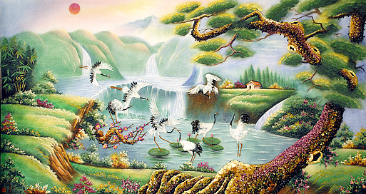 Treo tranh gì trong phòng khách hợp với tuổi Treo tranh gì trong phòng khách hợp với tuổi 3