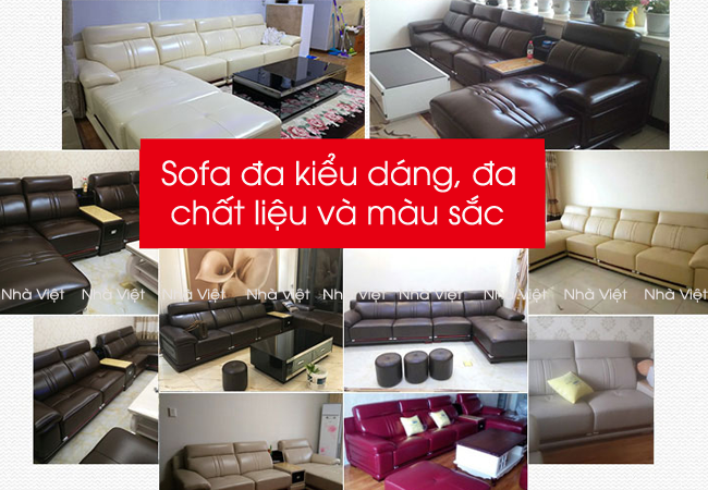 3 ưu điểm vượt trội của sofa da nhập khẩu tại Nhà Việt