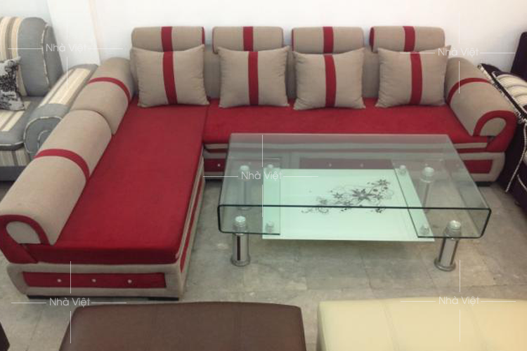 Ghế sofa nỉ với 3 phân khúc tương ứng với các nhóm khách hàng