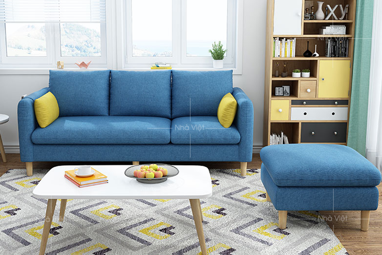 Những mẫu sofa nỉ phòng khách chung cư nhỏ