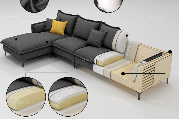 Chọn một bộ sofa nỉ chất lượng tốt dựa vào yếu tố nào ?