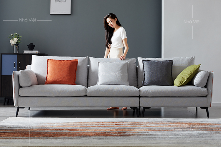 Các kiểu ghế sofa vải cho căn hộ chung cư