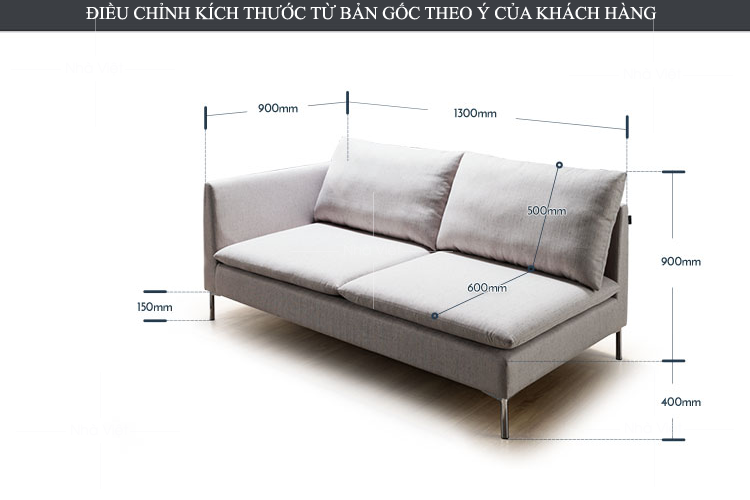 May đo bàn ghế sofa nỉ theo yêu cầu kích thước căn hộ
