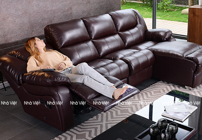 Sofa nâng chân bằng điều khiển tự động
