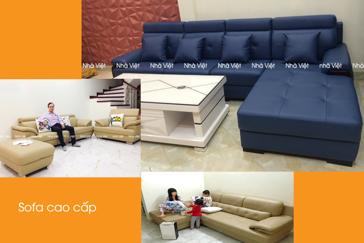 Sự khác biệt về kiểu dáng và chất liệu bọc sofa tạo nên giá trị thương hiệu