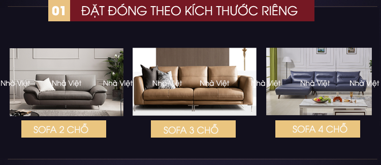 4 Lý do nổi bật thỏa mãn nhu cầu mua sofa tại Nhà Việt
