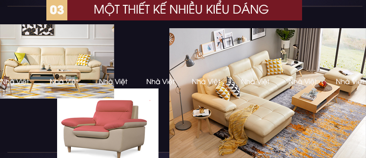 4 Lý do nổi bật thỏa mãn nhu cầu mua sofa tại Nhà Việt