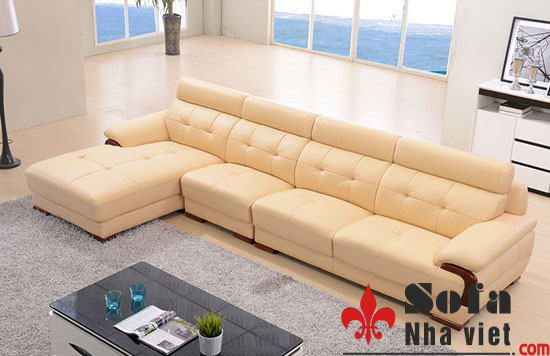 Sofa da, sofa nỉ tạo lên không gian phòng khách tuyệt vời