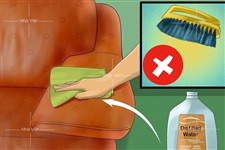 Ba sai lầm nên tránh khi vệ sinh bộ sofa da thật mà bạn cần biết