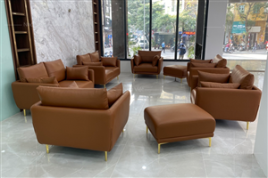 Bàn giao ghế sofa da Nano cao cấp công trình 30 Nguyễn Du - Hai Bà Trưng - Hà Nội